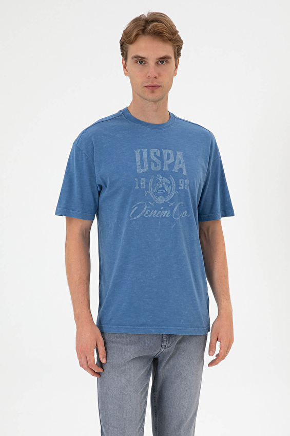 U.S. Polo Assn. Comfort Fit Erkek Tişört 2106782 Indigo U.S. Polo Assn. Comfort Fit Erkek Tişört 2106782 Indigo