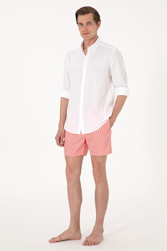 Pierre Cardin Erkek Mayo Şort ROSE VR030 Kırmızı Pierre Cardin Erkek Mayo Şort ROSE VR030 Kırmızı