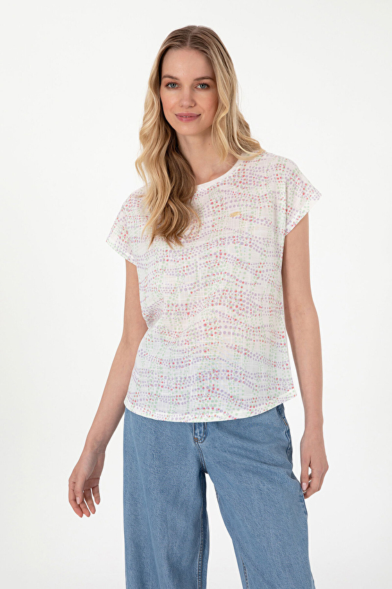 U.S. Polo Assn. Regular Fit Bisiklet Yaka Kadın Tişört 2104336 VR034 Pembe U.S. Polo Assn. Regular Fit Bisiklet Yaka Kadın Tişört 2104336 VR034 Pembe