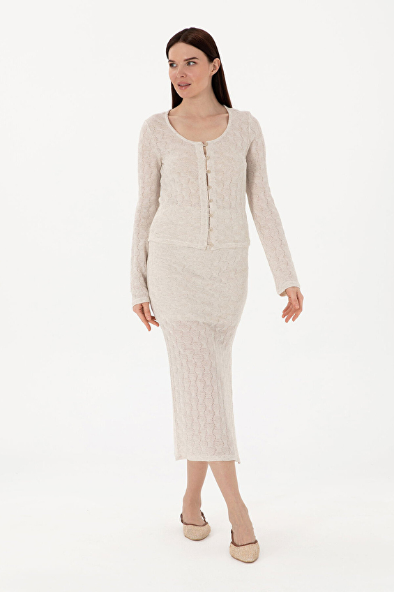Pierre Cardin Kadın Etek 2121983 VR071 Bej Pierre Cardin Kadın Etek 2121983 VR071 Bej