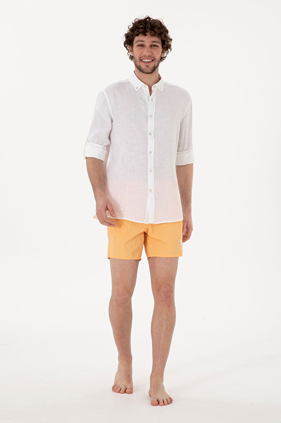 U.S. Polo Assn. Erkek Mayo Şort 2105440 VR202 Turuncu U.S. Polo Assn. Erkek Mayo Şort 2105440 VR202 Turuncu