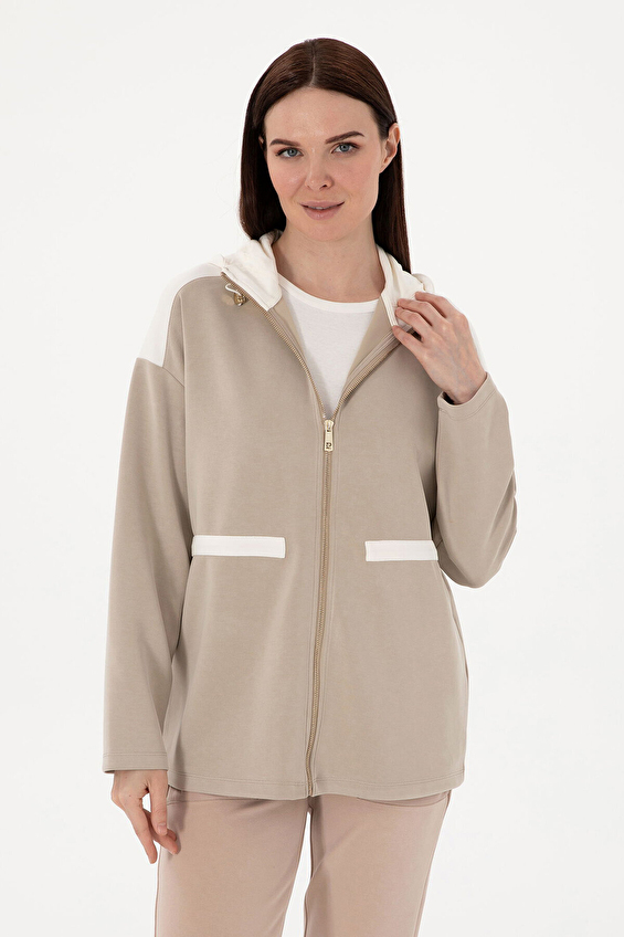 Pierre Cardin Dik Yaka Kadın Hırka 2181958 VR085 Ekru Pierre Cardin Dik Yaka Kadın Hırka 2181958 VR085 Ekru