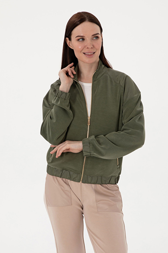 Pierre Cardin Gömlek Yaka Kadın Hırka 2121010 VR027 Yeşil Pierre Cardin Gömlek Yaka Kadın Hırka 2121010 VR027 Yeşil