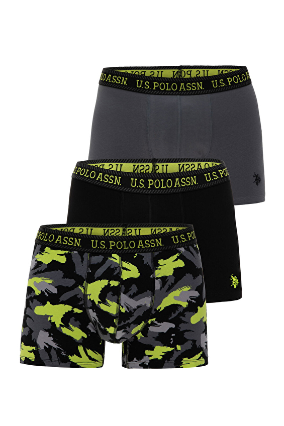 U.S. Polo Assn. Erkek Boxer 3BMDSASY2 VR046 Siyah U.S. Polo Assn. Erkek Boxer 3BMDSASY2 VR046 Siyah