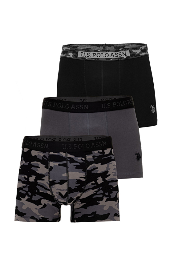 U.S. Polo Assn. Erkek Boxer 3BMDSSA25 VR046 Siyah U.S. Polo Assn. Erkek Boxer 3BMDSSA25 VR046 Siyah