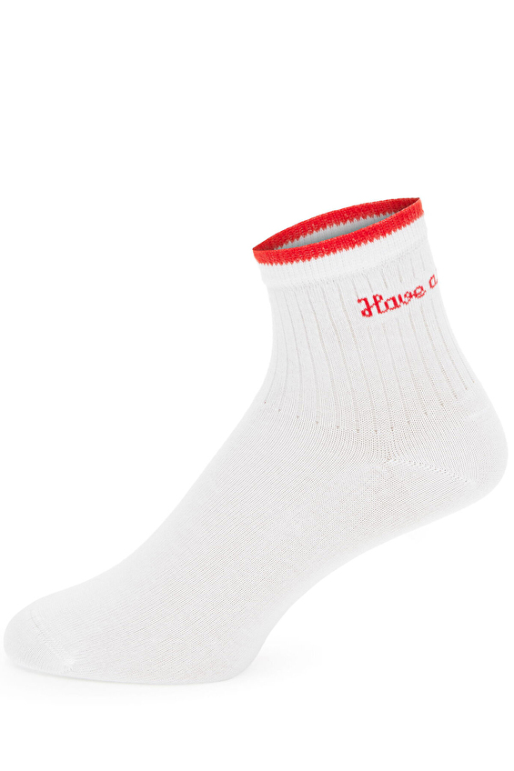 Pierre Cardin Kadın Çorap BURNYQRTR VR030 BYZ Beyaz Pierre Cardin Kadın Çorap BURNYQRTR VR030 BYZ Beyaz