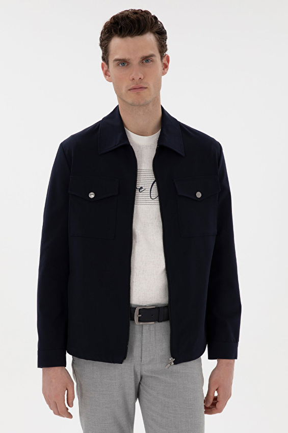 Pierre Cardin Regular Fit Uzun Kol Erkek Ceket 2175034 Lacivert Pierre Cardin Regular Fit Uzun Kol Erkek Ceket 2175034 Lacivert