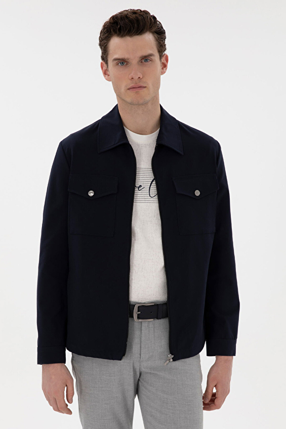 Pierre Cardin Regular Fit Uzun Kol Erkek Ceket 2175034 Lacivert Pierre Cardin Regular Fit Uzun Kol Erkek Ceket 2175034 Lacivert