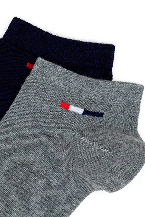 U.S. Polo Assn. Erkek 2'li Çorap JAMES IY2 VR086 Gri U.S. Polo Assn. Erkek 2'li Çorap JAMES IY2 VR086 Gri