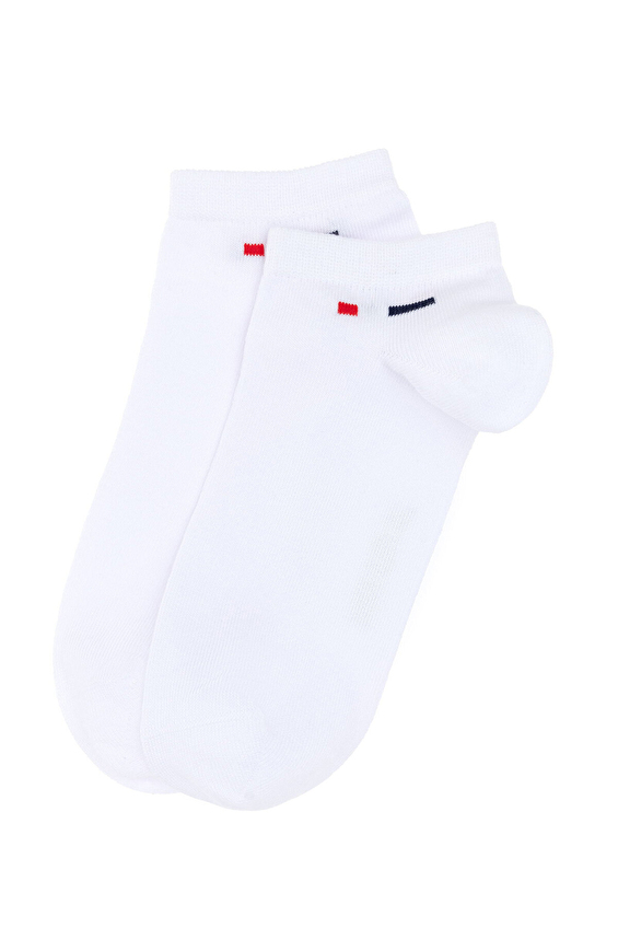 U.S. Polo Assn. Erkek 2'li Çorap JAMES IY2 VR013 Beyaz U.S. Polo Assn. Erkek 2'li Çorap JAMES IY2 VR013 Beyaz
