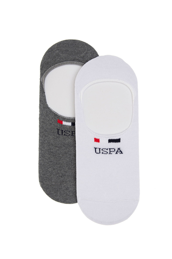 U.S. Polo Assn. Erkek 2'li Çorap EARLYIY25 VR013 Beyaz U.S. Polo Assn. Erkek 2'li Çorap EARLYIY25 VR013 Beyaz