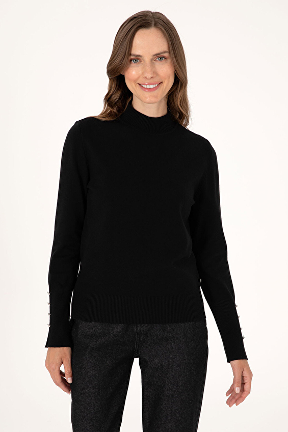 Pierre Cardin Kadın Kazak 2254781 VR046 Siyah Pierre Cardin Kadın Kazak 2254781 VR046 Siyah