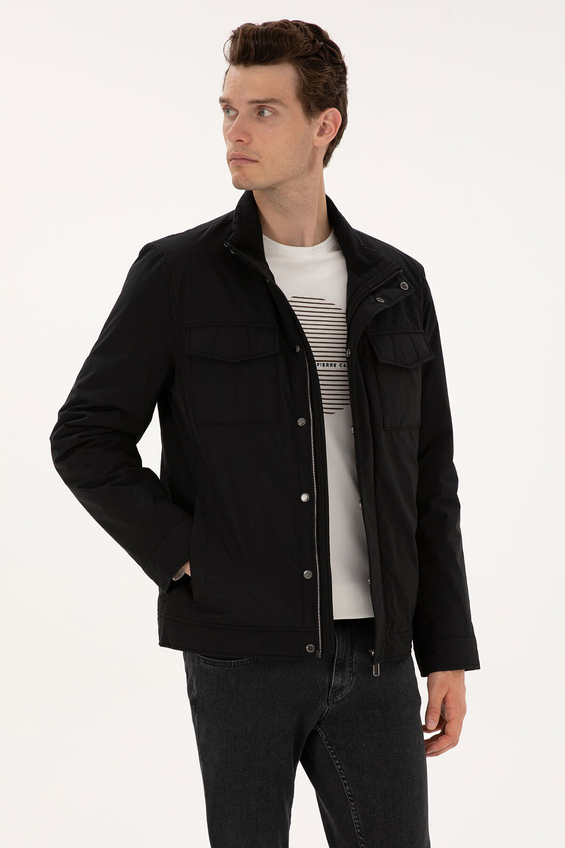 Pierre Cardin Erkek Mont 2247592 Siyah