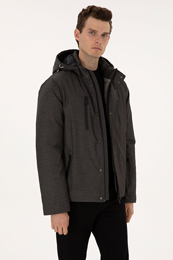 Pierre Cardin Erkek Mont 2247482 Gri Pierre Cardin Erkek Mont 2247482 Gri