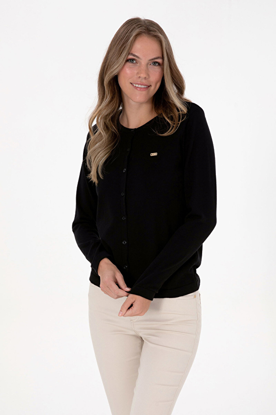 U.S. Polo Assn. Kadın Hırka 2226035 VR046 Siyah U.S. Polo Assn. Kadın Hırka 2226035 VR046 Siyah