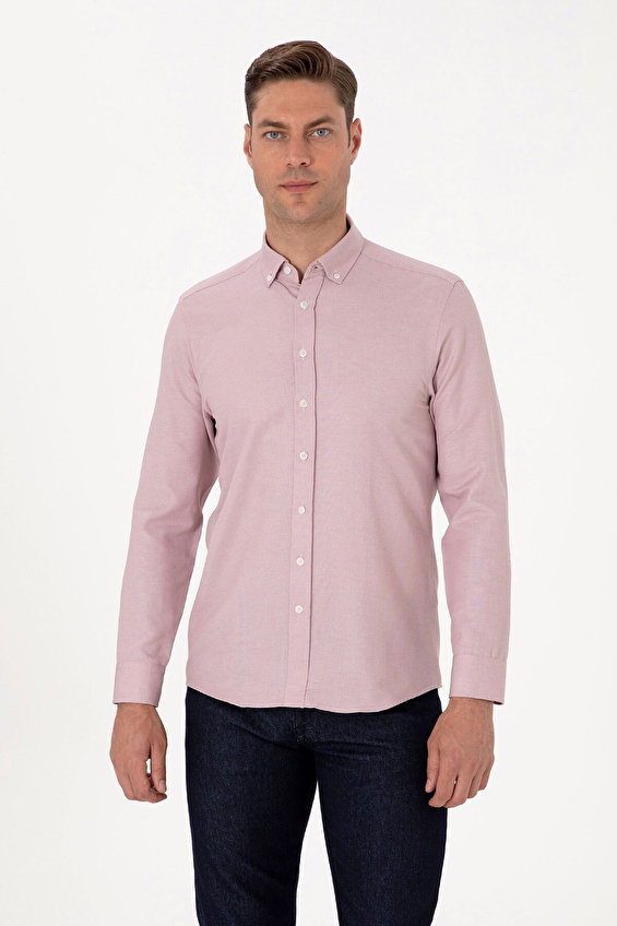Pierre Cardin Regular Fit Erkek Gömlek 2260452 Pembe Pierre Cardin Regular Fit Erkek Gömlek 2260452 Pembe