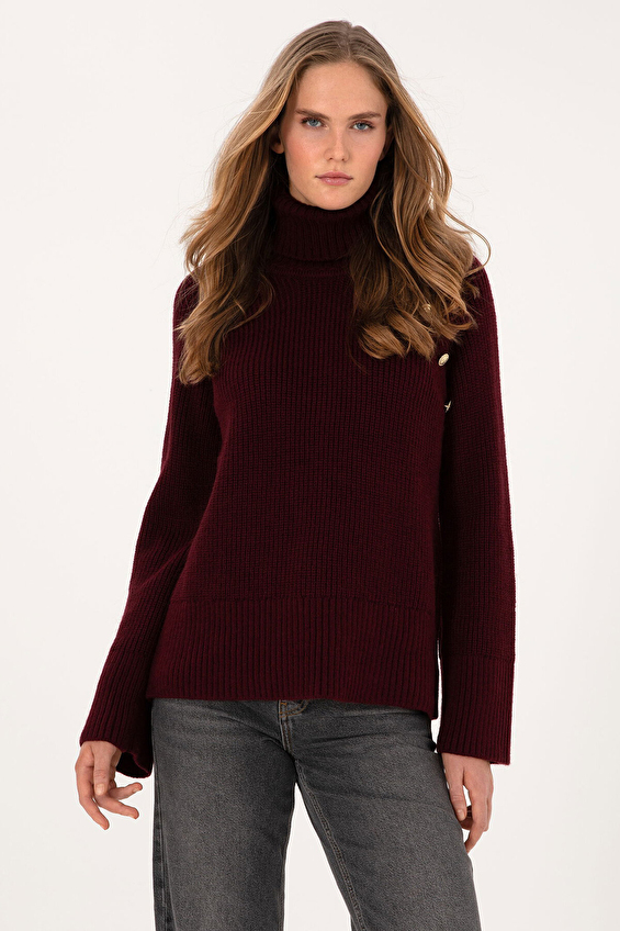 Pierre Cardin Kadın Kazak 2254894 VR223 Kırmızı Pierre Cardin Kadın Kazak 2254894 VR223 Kırmızı