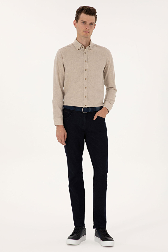 Pierre Cardin Straight Fit Erkek Pantolon 2335910 Lacivert Pierre Cardin Straight Fit Erkek Pantolon 2335910 Lacivert