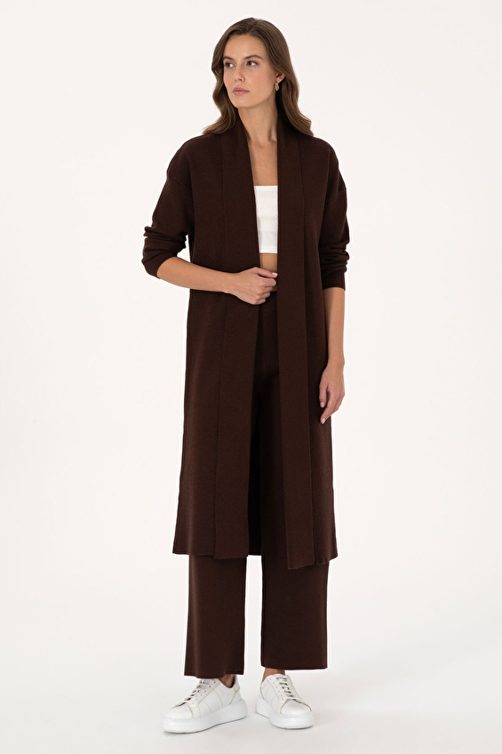 Pierre Cardin Kadın Hırka 2262314 VR029 Kahverengi Pierre Cardin Kadın Hırka 2262314 VR029 Kahverengi