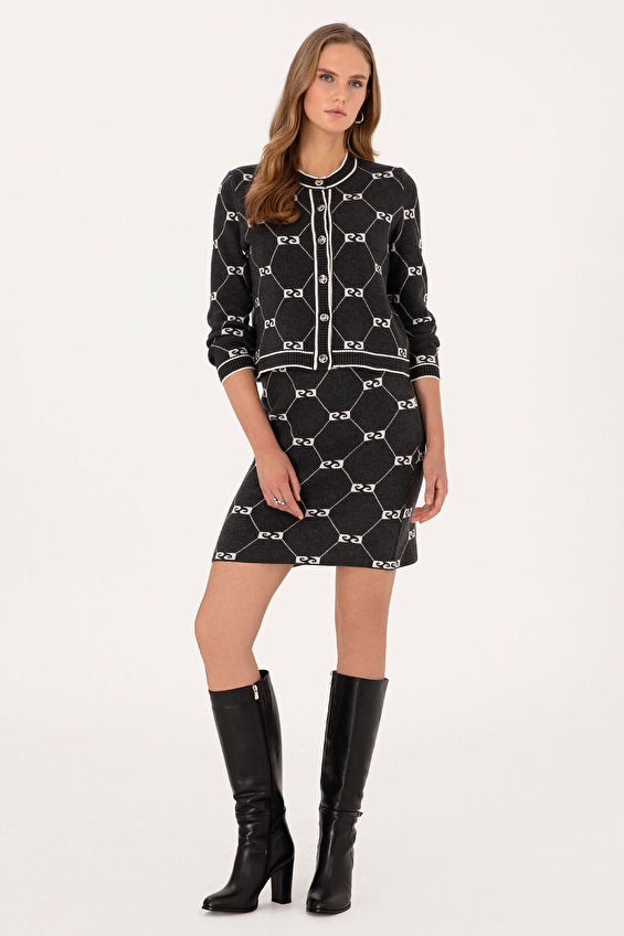 Pierre Cardin Kadın Etek 2256078 VR006 Gri Pierre Cardin Kadın Etek 2256078 VR006 Gri