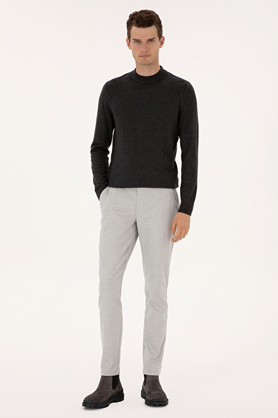 Pierre Cardin Slim Fit Erkek Pantolon 2245455 Gri Pierre Cardin Slim Fit Erkek Pantolon 2245455 Gri