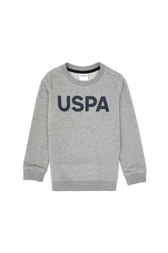 U.S. Polo Assn. Regular Fit Erkek Çocuk Sweatshirt 2226881 Gri U.S. Polo Assn. Regular Fit Erkek Çocuk Sweatshirt 2226881 Gri