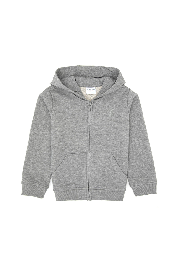 U.S. Polo Assn. Regular Fit Erkek Çocuk Sweatshirt 2235243 Gri U.S. Polo Assn. Regular Fit Erkek Çocuk Sweatshirt 2235243 Gri