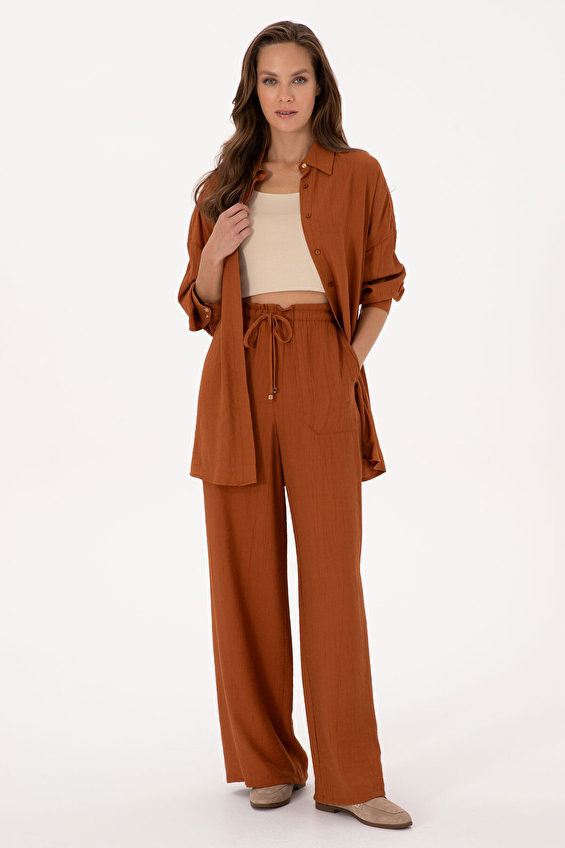 Pierre Cardin Kadın Pantolon 2245911 VR191 Turuncu Pierre Cardin Kadın Pantolon 2245911 VR191 Turuncu