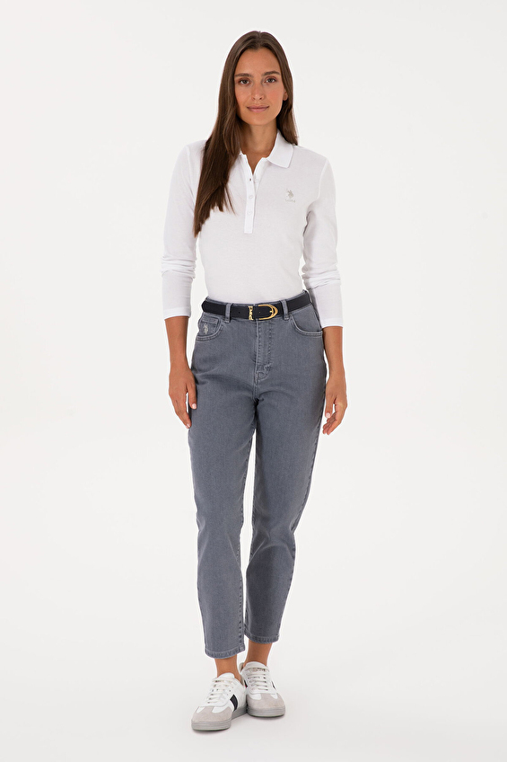 U.S. Polo Assn. Kadın Kot Pantolon 241785 DN0025 Mavi U.S. Polo Assn. Kadın Kot Pantolon 241785 DN0025 Mavi