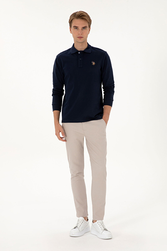 U.S. Polo Assn. Slim Fit Erkek Pantolon 2237487 Gri U.S. Polo Assn. Slim Fit Erkek Pantolon 2237487 Gri