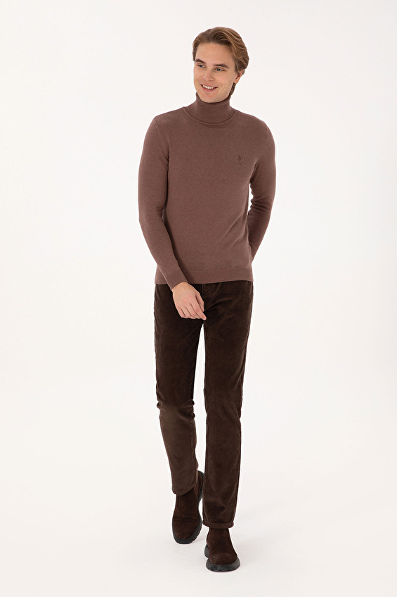 U.S. Polo Assn. Regular Fit Erkek Pantolon 2248210 Kahverengi U.S. Polo Assn. Regular Fit Erkek Pantolon 2248210 Kahverengi