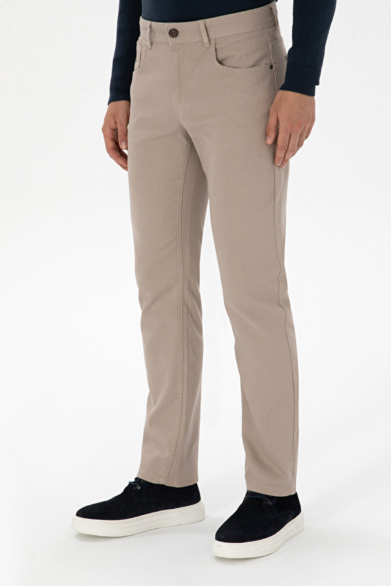 U.S. Polo Assn. Regular Fit Erkek Pantolon 2237485 Beyaz U.S. Polo Assn. Regular Fit Erkek Pantolon 2237485 Beyaz