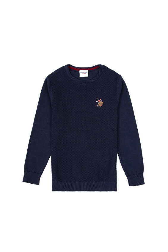 U.S. Polo Assn. Slim Fit Erkek Çocuk Triko Kazak 2227464 Lacivert U.S. Polo Assn. Slim Fit Erkek Çocuk Triko Kazak 2227464 Lacivert