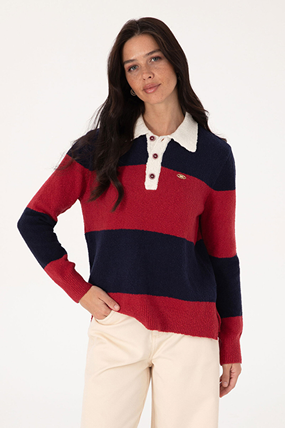 U.S. Polo Assn. Kadın Kazak 2246161 VR014 Kırmızı U.S. Polo Assn. Kadın Kazak 2246161 VR014 Kırmızı