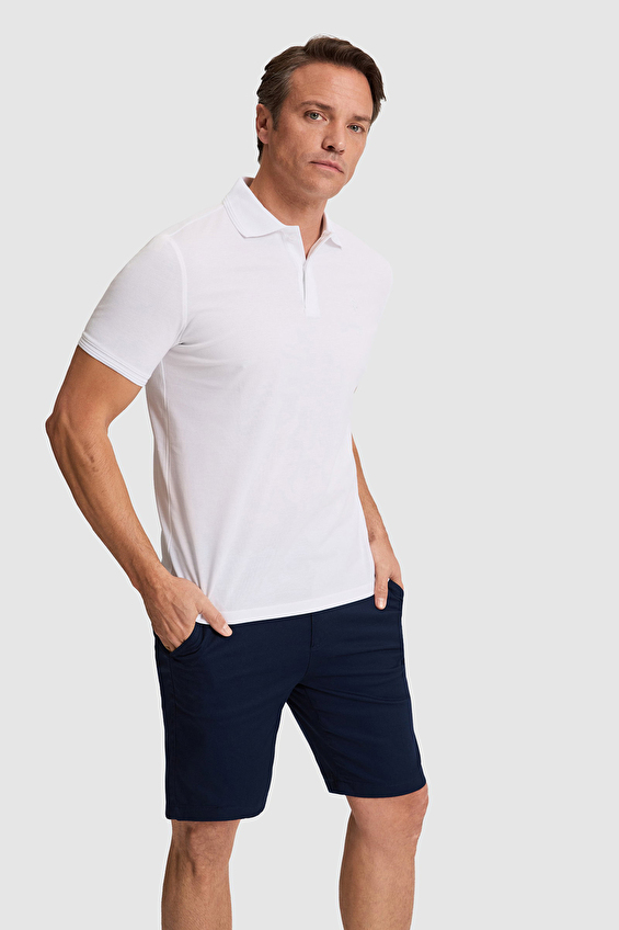 U.S. Polo Assn. Erkek USPA Tişört PU 12775 Beyaz U.S. Polo Assn. Erkek USPA Tişört PU 12775 Beyaz