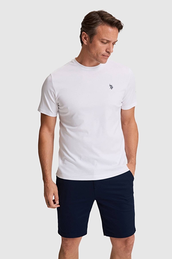 U.S. Polo Assn. Erkek USPA Tişört PU 12781 Beyaz U.S. Polo Assn. Erkek USPA Tişört PU 12781 Beyaz