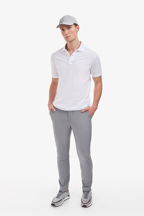 Pierre Cardin Slim Fit Erkek Tişört PU 8962 Beyaz Pierre Cardin Slim Fit Erkek Tişört PU 8962 Beyaz