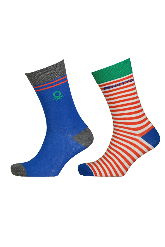 United Colors Of Benetton Erkek 2'li Soket Çorap 77264 Saks United Colors Of Benetton Erkek 2'li Soket Çorap 77264 Saks