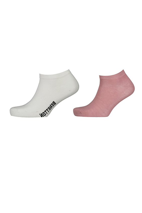 United Colors Of Benetton Kadın 2'li Babet Çorabı 77279 Lila United Colors Of Benetton Kadın 2'li Babet Çorabı 77279 Lila