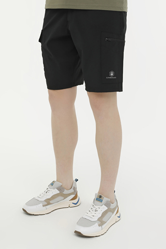 Lumberjack Regular Fit Urbanature Erkek Şort ALEX 20SN521 Siyah Lumberjack Regular Fit Urbanature Erkek Şort ALEX 20SN521 Siyah