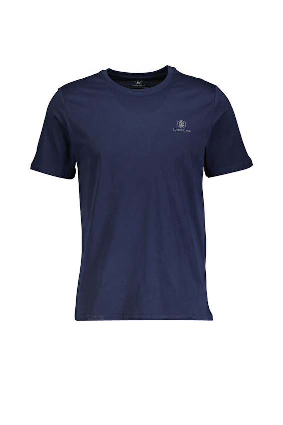 Lumberjack Regular Fit Bisiklet Yaka Erkek Tişört BASIC CT102 Lacivert Lumberjack Regular Fit Bisiklet Yaka Erkek Tişört BASIC CT102 Lacivert