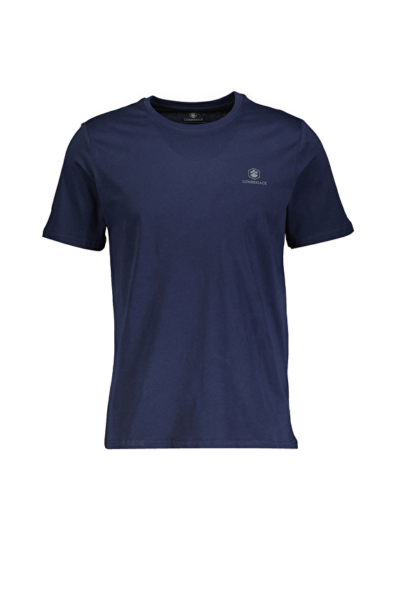 Lumberjack Regular Fit Bisiklet Yaka Erkek Tişört BASIC CT102 Lacivert Lumberjack Regular Fit Bisiklet Yaka Erkek Tişört BASIC CT102 Lacivert