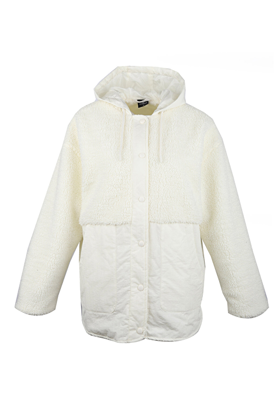 Lumberjack Teddy Kadın Ceket HANNAH 6CT2008 Ekru Lumberjack Teddy Kadın Ceket HANNAH 6CT2008 Ekru