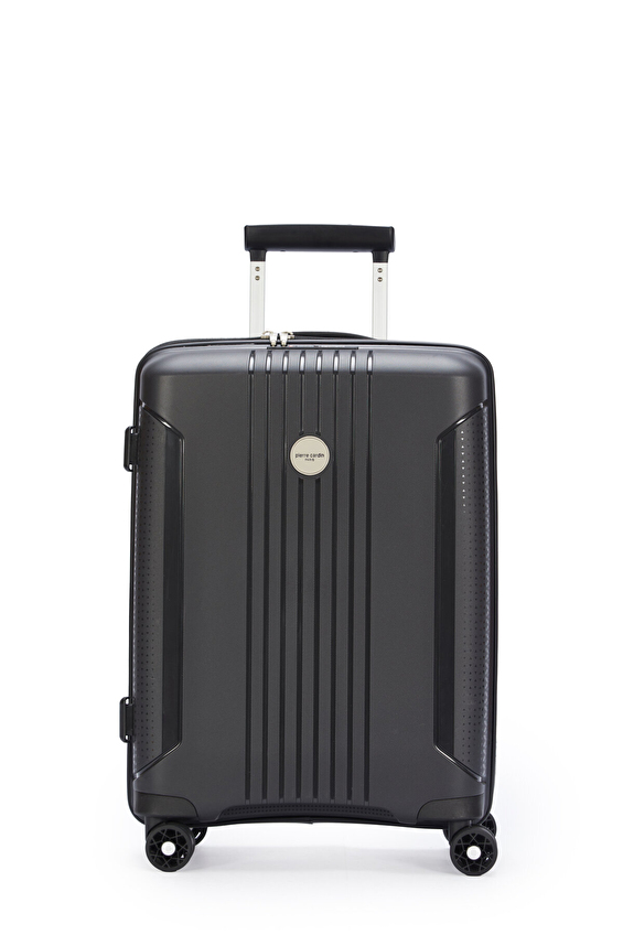 Pierre Cardin Sert Valiz Çift Taraflı Fermuarlı Kapama 50CM Kabin Boy 04PC7060 03 S Siyah Pierre Cardin Sert Valiz Çift Taraflı Fermuarlı Kapama 50CM Kabin Boy 04PC7060 03 S Siyah
