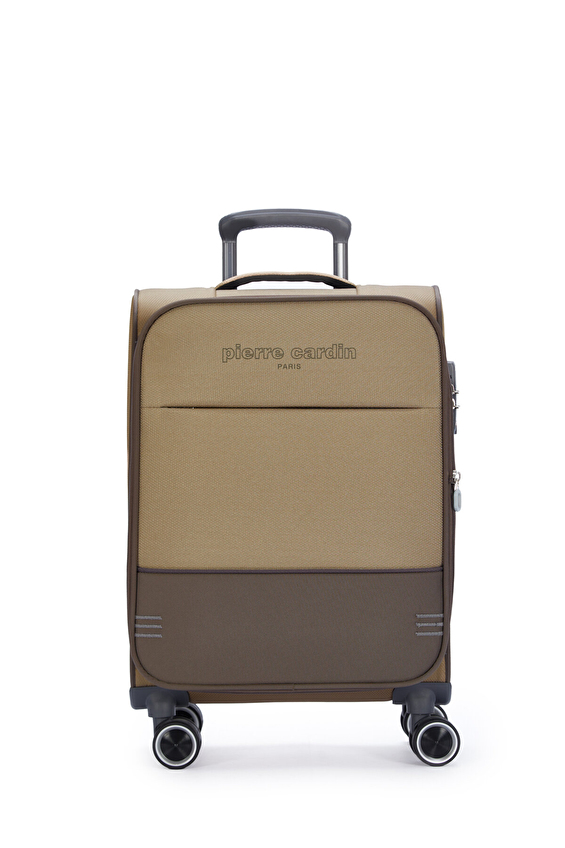 Pierre Cardin Kumaş Valiz Çift Taraflı Fermuarlı Kapama 50CM Kabin Boy 04PC8200 03 KH Kahve Pierre Cardin Kumaş Valiz Çift Taraflı Fermuarlı Kapama 50CM Kabin Boy 04PC8200 03 KH Kahve