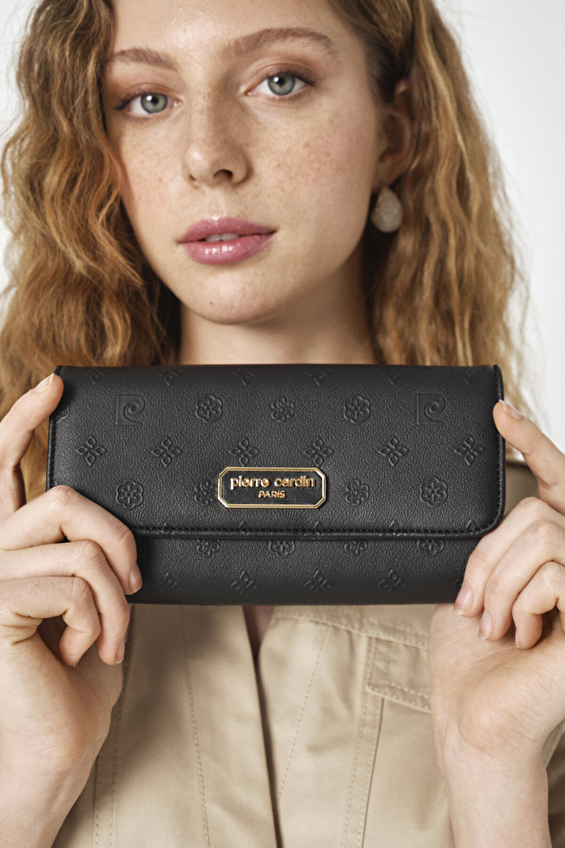 Pierre Cardin Kadın Cüzdan 06PC25Y600 P Siyah Pierre Cardin Kadın Cüzdan 06PC25Y600 P Siyah
