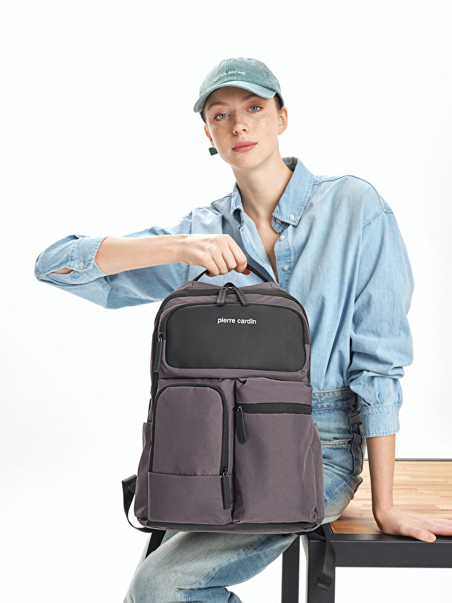 Pierre Cardin Sırt Çantası Gri 07PCT170196-GR Pierre Cardin Sırt Çantası Gri 07PCT170196-GR