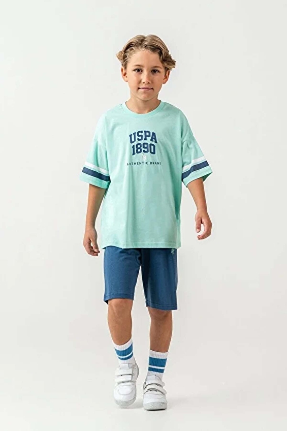 U.S. Polo Assn. Kids Erkek Çocuk Pijama Takımı US2414-4.YSL U.S. Polo Assn. Kids Erkek Çocuk Pijama Takımı US2414-4.YSL