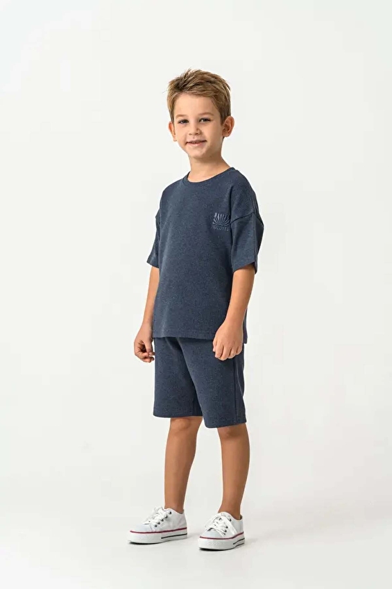 Roly Poly Erkek Çocuk Pijama Takımı RP3725-2.INDG Roly Poly Erkek Çocuk Pijama Takımı RP3725-2.INDG