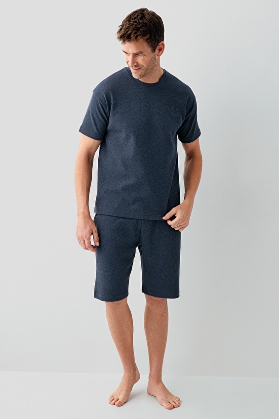 Roly Poly Erkek RolyPoly Pijama Takımı RP3725 S INDG Indıgo Roly Poly Erkek RolyPoly Pijama Takımı RP3725 S INDG Indıgo